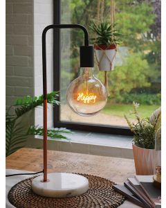 LED Filament Bulb | Happy