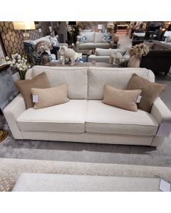 Hampton 3-Seater Sofa in Andes Boucle Fabric (Inc 2 Scatters)