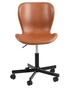Batilda Desk Chair | Retro Brandy