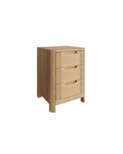 Lundin 3 Drawer Bedside Chest