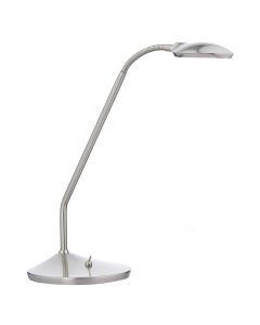 där Wellington Table Lamp LED | Satin Chrome