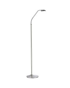 där Wellington Floor Lamp LED | Satin Chrome