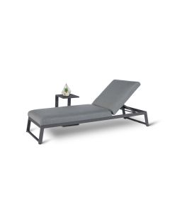 Pompeii Lounger and Drinks Table