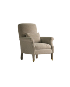 Bowmore Chair | Fabric (Inc. 1x Patchwork Lumbar)