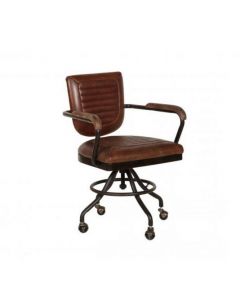 Additions Mustang Office Chair | Steel & Leather