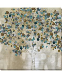 A Teal Tree | Canvas