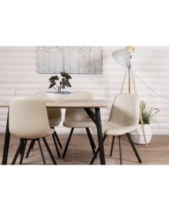 Derrie Dining Table & 4 Chairs