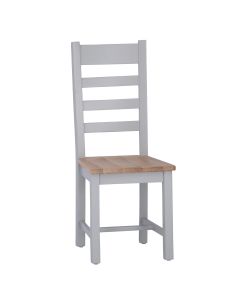 McLaren Ladder Back Chair | Wooden Seat
