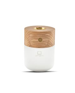 Gingko Smart Diffuser Lamp | Natural White Ash Wood