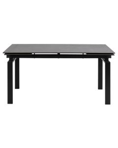 Corinthia 160cm Extending Dining Table | Ceramic Black