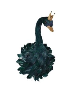 Emerald Green Swan Head