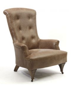 Hawthorne Buttoned Chair | Leather | Grade L6