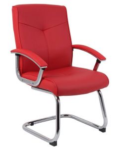 Sharan Visitor Chair | Red