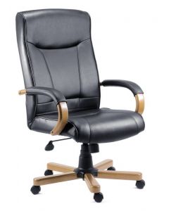Sutton Office Chair | Light Wood