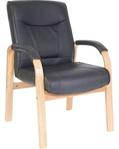 Sutton Visitor Chair | Light Wood