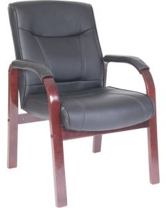 Sutton Visitor Chair | Mahogany