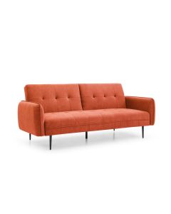 Erik Click Clack Sofa Bed | Orange