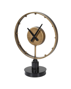 Round Clock on Base