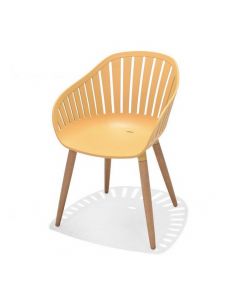 Nassau Garden Carver Chair | Honey | Set of 2