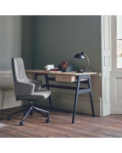 Ercol Ballata Desk & Stressless Mint office Chair