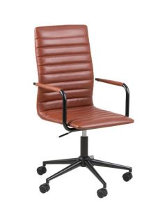 Winslow Desk Chair | Brandy Leather