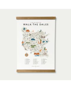 Walk the Dales Illustrated Map