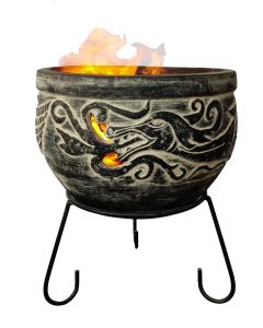 Wynd The Dragon Fire Pit | Charcoal with Stand